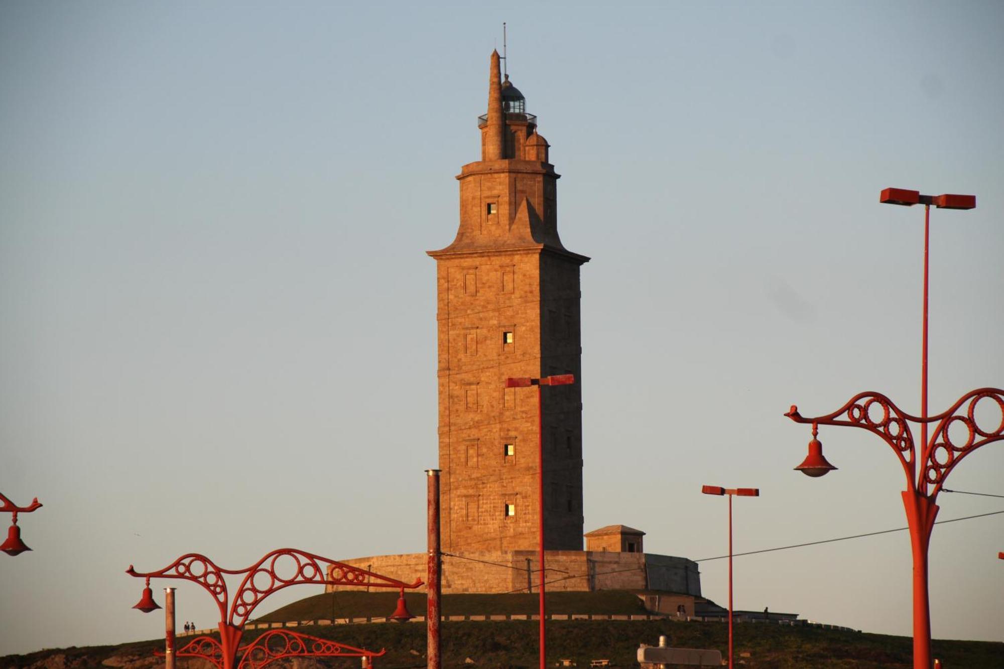 Pension Las Rias A Coruna Bagian luar foto